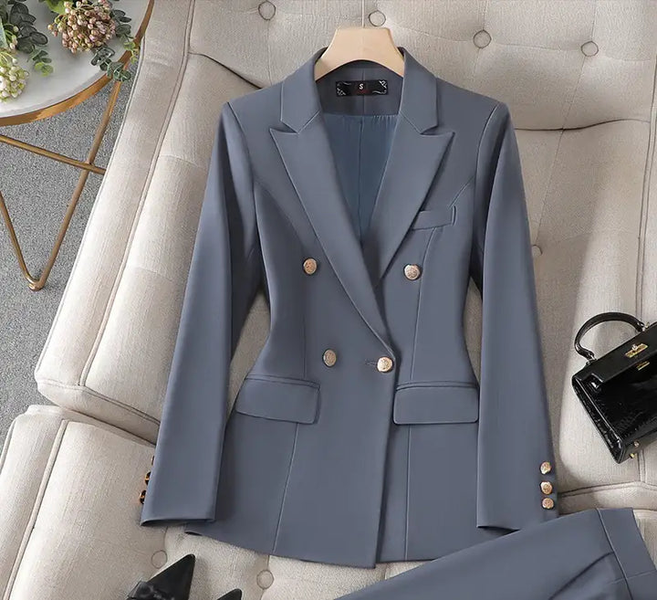 Damen-Businessanzug mit Blazer und Schlaghose - Damenmode online kaufen | Isabell Boutique