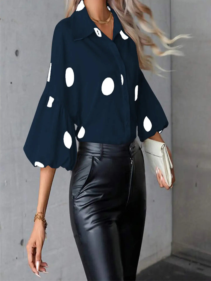 Neue elegante Damenbluse im europäischen und amerikanischen Stil - Damenmode online kaufen | Isabell Boutique