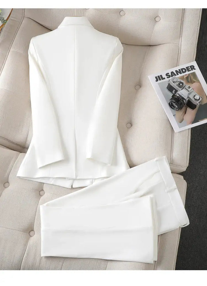 Damen-Businessanzug mit Blazer und Schlaghose - Damenmode online kaufen | Isabell Boutique