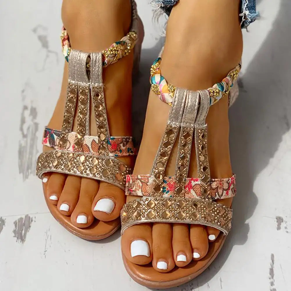 Modische Boho-Strandsandalen für Damen - Damenmode online kaufen | Isabell Boutique