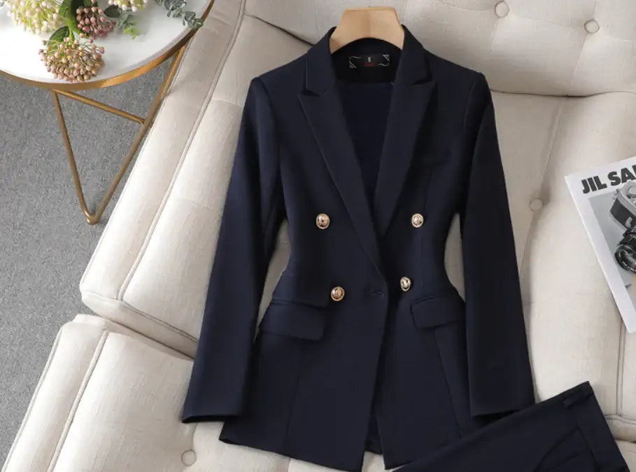 Damen-Businessanzug mit Blazer und Schlaghose - Damenmode online kaufen | Isabell Boutique