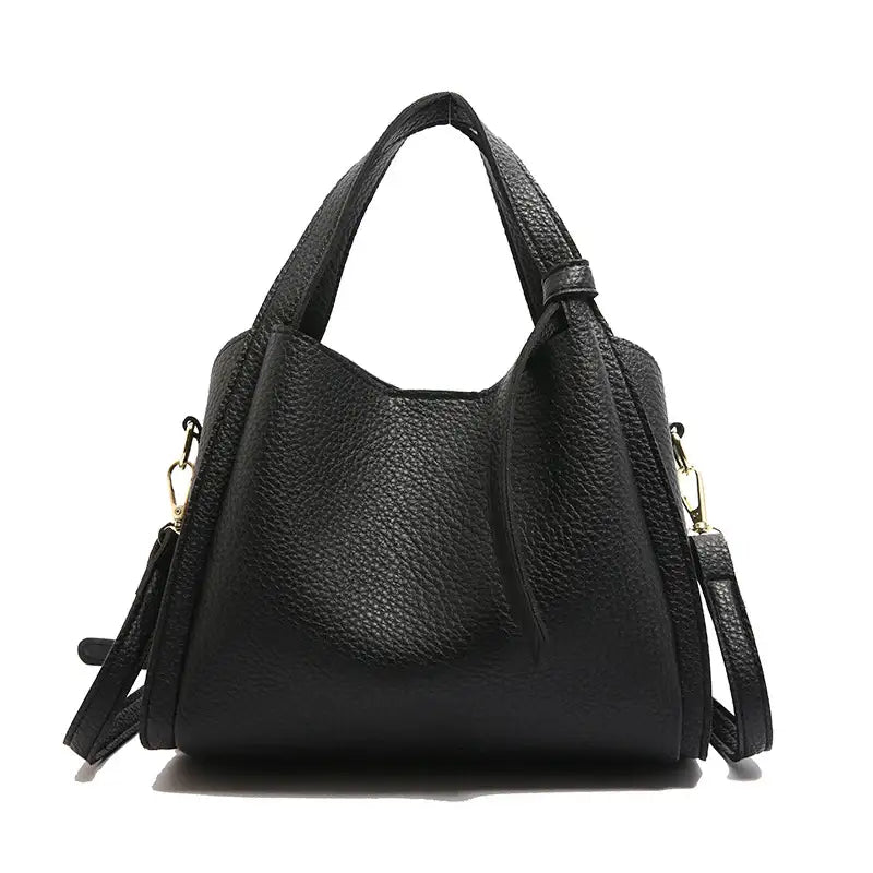 Italienisch Inspirierte Personalisierte Schlichte Ein-Schulter Achsel Bucket Bag Retro Umhängetasche im Korbdesign - Damenmode online kaufen | Isabell Boutique