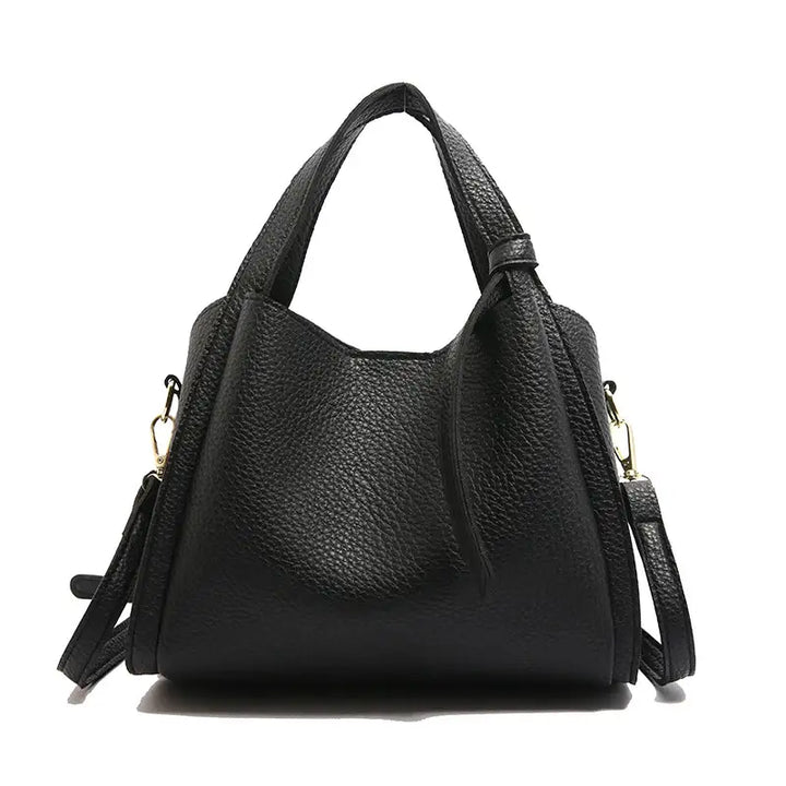 Italienisch Inspirierte Personalisierte Schlichte Ein-Schulter Achsel Bucket Bag Retro Umhängetasche im Korbdesign - Damenmode online kaufen | Isabell Boutique
