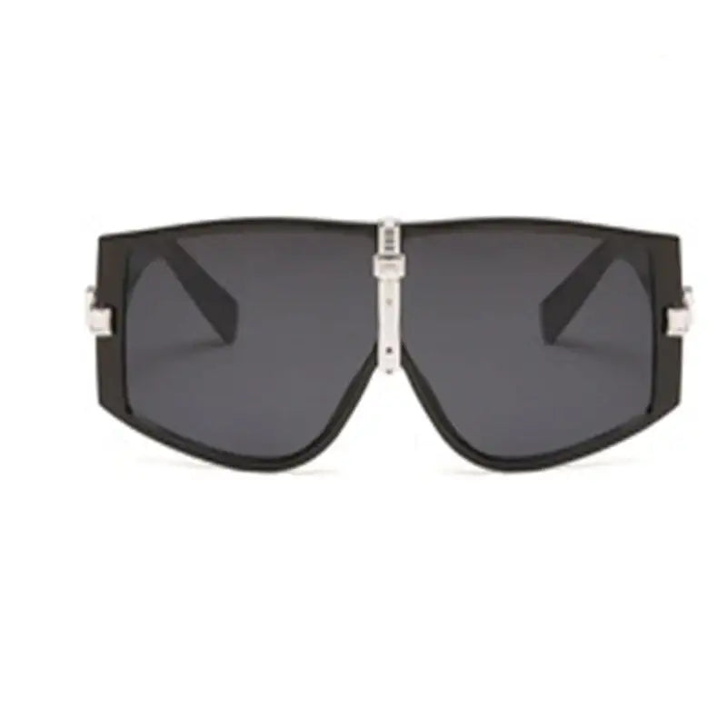 Schwarze Damen Sonnenbrille im Oversized-Design, modisch, IsabellBoutique030