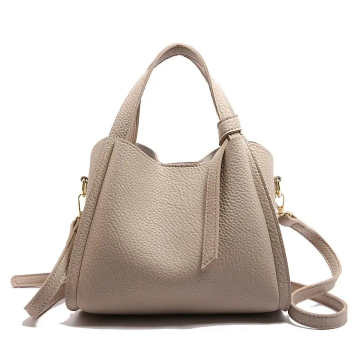 Italienisch Inspirierte Personalisierte Schlichte Ein-Schulter Achsel Bucket Bag Retro Umhängetasche im Korbdesign - Damenmode online kaufen | Isabell Boutique