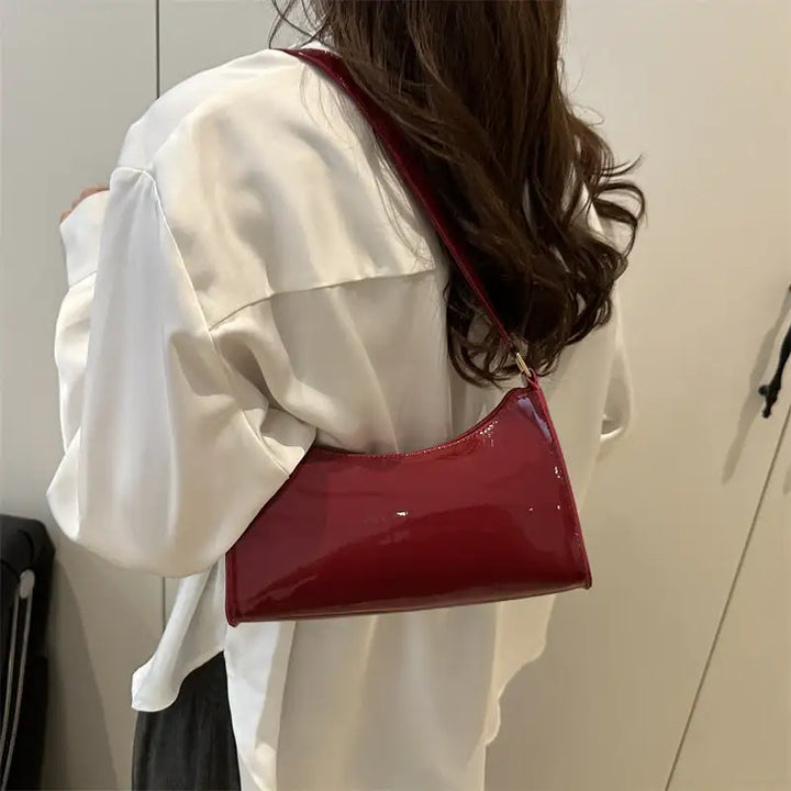 French-style Minimalist Textured Fashionable Tote And Shoulder Bag - Damenmode online kaufen | Isabell Boutique