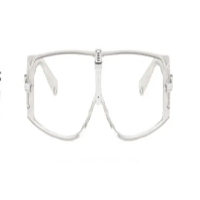 Transparente Brille mit klarem Rahmen. IsabellBoutique030