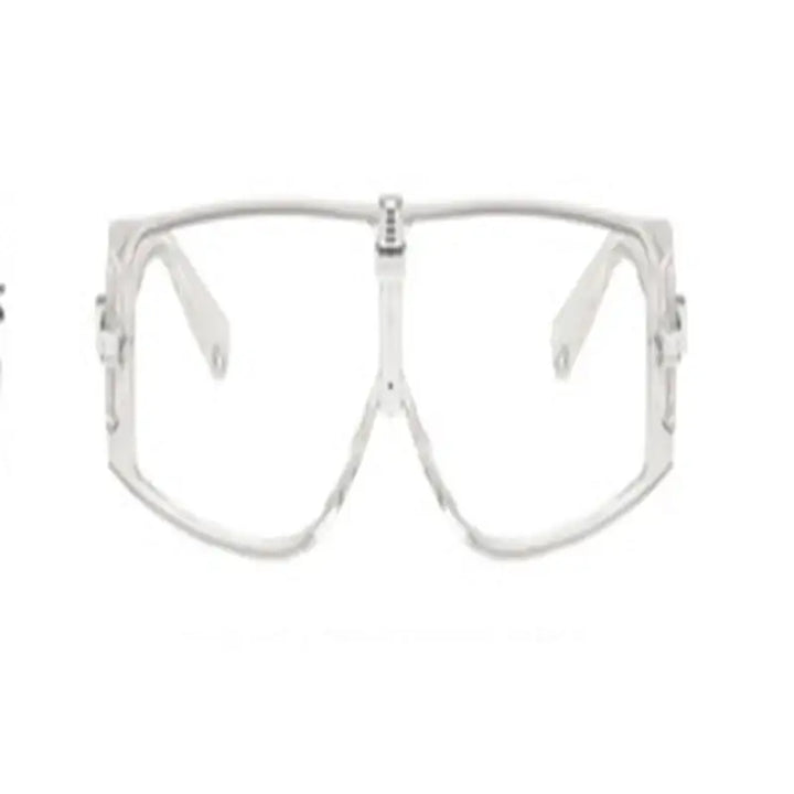 Transparente Brille mit klarem Rahmen. IsabellBoutique030