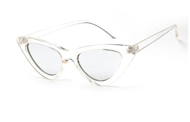 Retro-Sonnenbrille im Cat-Eye-Design mit Triangel-Form