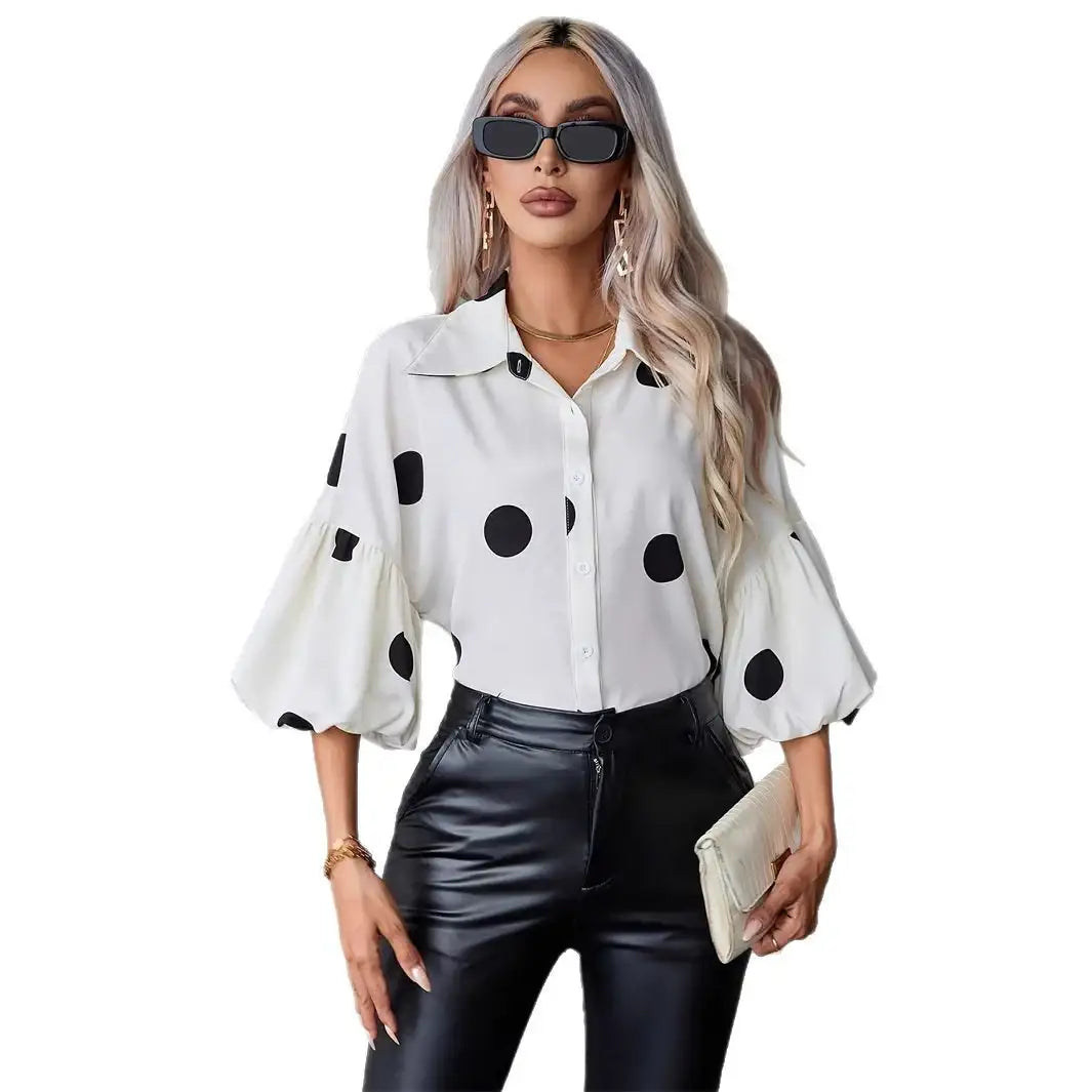 Neue elegante Damenbluse im europäischen und amerikanischen Stil - Damenmode online kaufen | Isabell Boutique