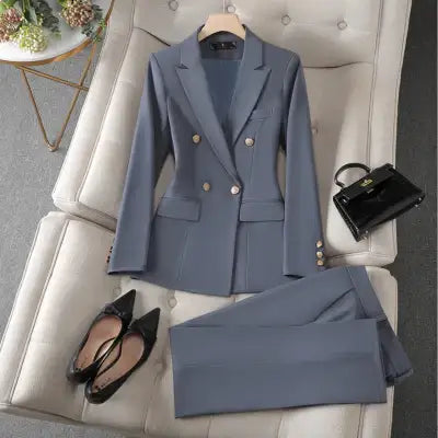 Damen-Businessanzug mit Blazer und Schlaghose - Damenmode online kaufen | Isabell Boutique