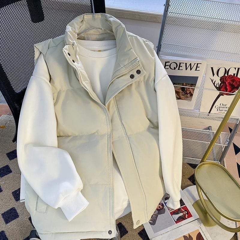 Damen Westejacke mit Stehkragen in Lockerer Passform - Damenmode online kaufen | Isabell Boutique