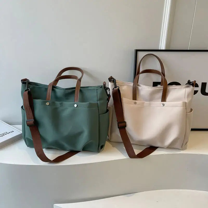 Modische Lässige Schlichte Schultertasche mit Großem Fassungsvermögen - Damenmode online kaufen | Isabell Boutique