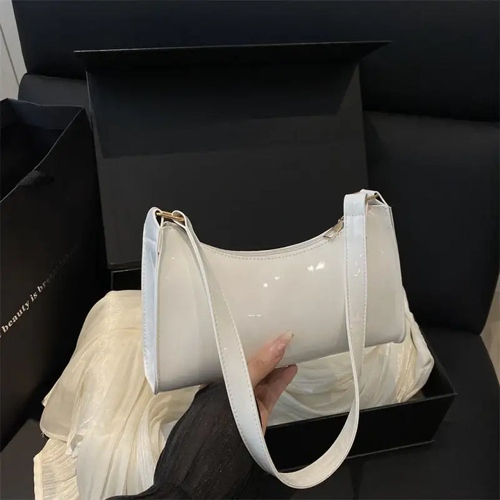 French-style Minimalist Textured Fashionable Tote And Shoulder Bag - Damenmode online kaufen | Isabell Boutique