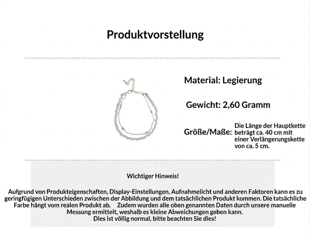 Perlen Armband für Frauen Luxury