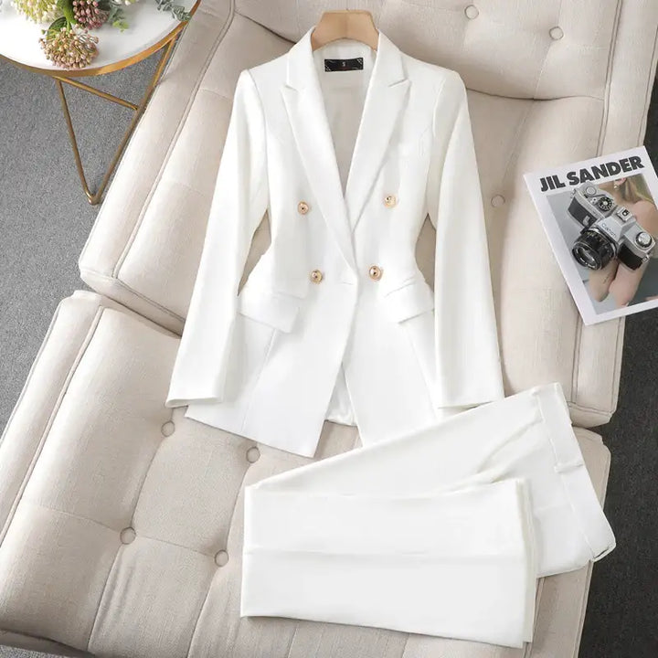 Damen-Businessanzug mit Blazer und Schlaghose - Damenmode online kaufen | Isabell Boutique