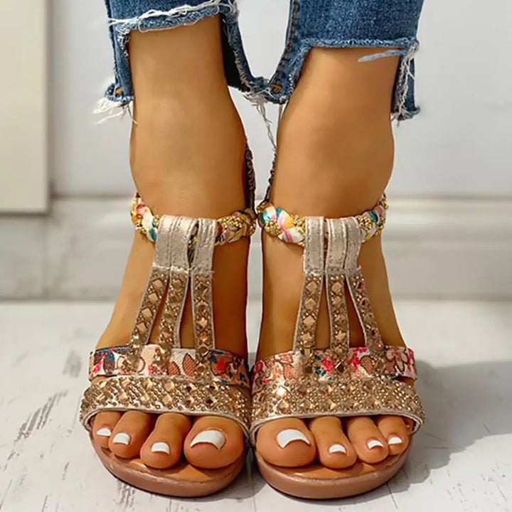 Modische Boho-Strandsandalen für Damen - Damenmode online kaufen | Isabell Boutique