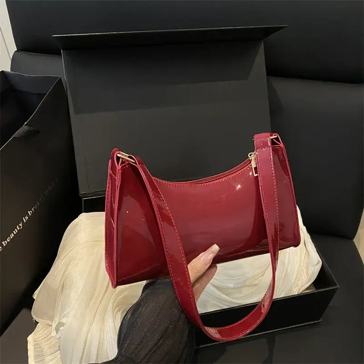 French-style Minimalist Textured Fashionable Tote And Shoulder Bag - Damenmode online kaufen | Isabell Boutique