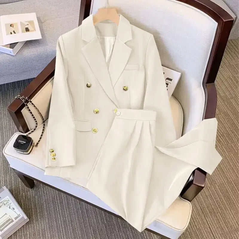 Damen-Businessanzug mit Blazer und Schlaghose - Damenmode online kaufen | Isabell Boutique