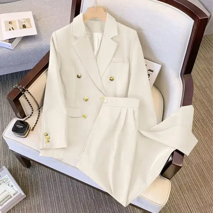 Damen-Businessanzug mit Blazer und Schlaghose - Damenmode online kaufen | Isabell Boutique