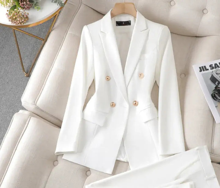 Damen-Businessanzug mit Blazer und Schlaghose - Damenmode online kaufen | Isabell Boutique