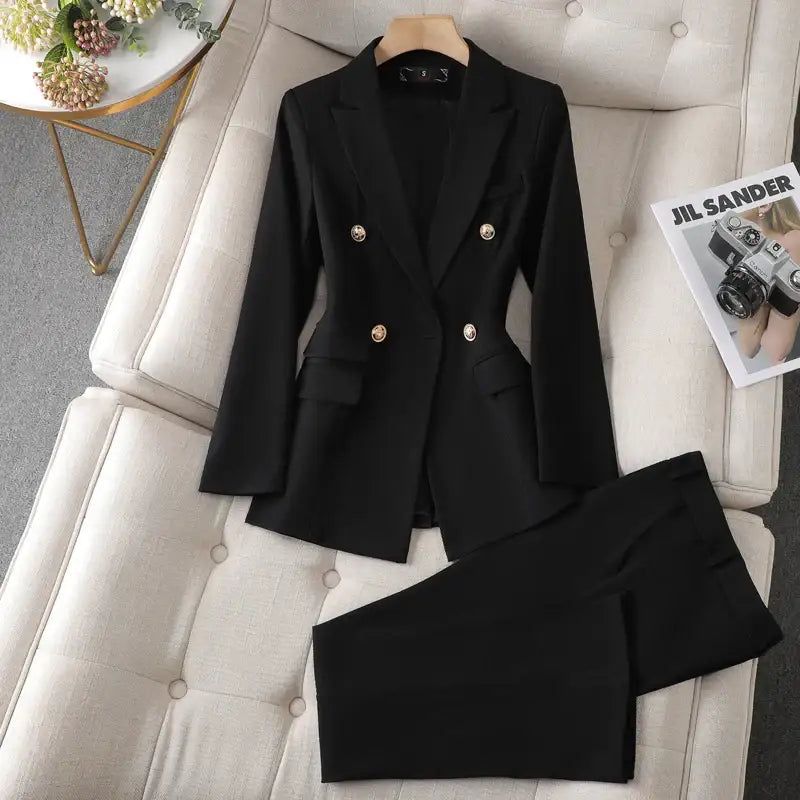 Damen-Businessanzug mit Blazer und Schlaghose - Damenmode online kaufen | Isabell Boutique