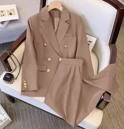 Damen-Businessanzug mit Blazer und Schlaghose - Damenmode online kaufen | Isabell Boutique