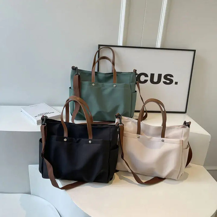 Modische Lässige Schlichte Schultertasche mit Großem Fassungsvermögen - Damenmode online kaufen | Isabell Boutique