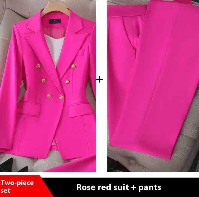 Damen-Businessanzug mit Blazer und Schlaghose - Damenmode online kaufen | Isabell Boutique