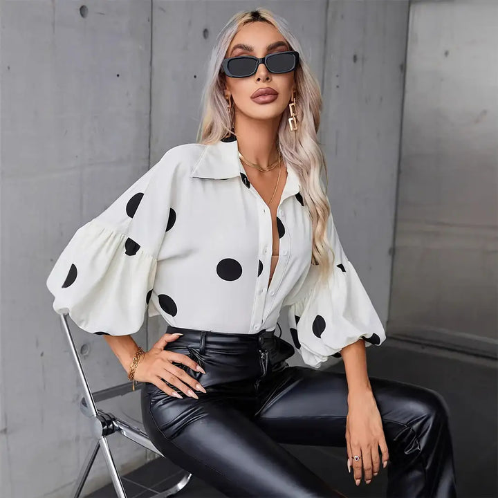 Neue elegante Damenbluse im europäischen und amerikanischen Stil - Damenmode online kaufen | Isabell Boutique