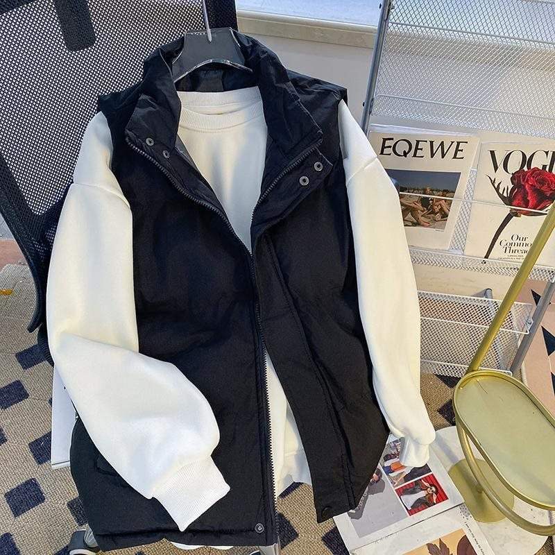 Damen Westejacke mit Stehkragen in Lockerer Passform - Damenmode online kaufen | Isabell Boutique