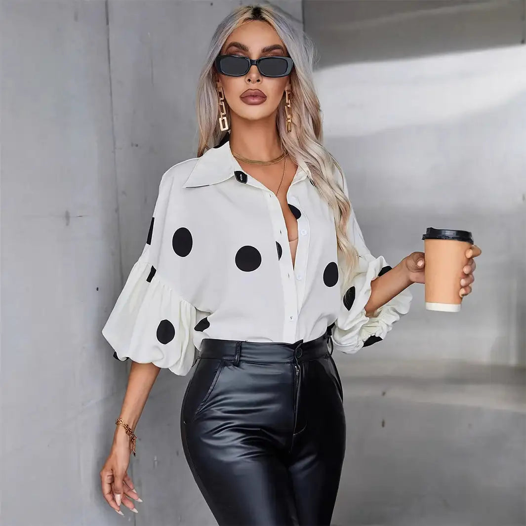 Neue elegante Damenbluse im europäischen und amerikanischen Stil - Damenmode online kaufen | Isabell Boutique