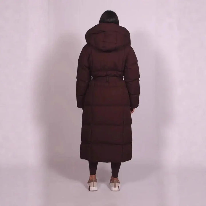 Stilvoller, warmer Damenmantel mit Pelzkragen - Damenmode online kaufen | Isabell Boutique